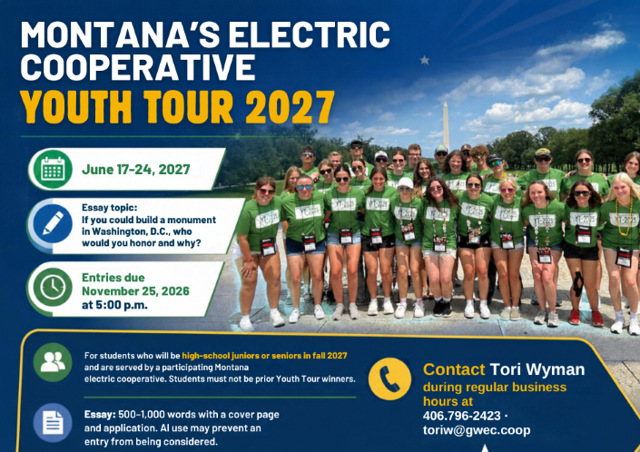 Montana Youth Tour 2027
